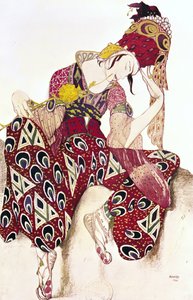 ポール・デュカスによるバレエ「ラ・ペリ」のニジンスキーの衣装デザイン（1865-1935）1911